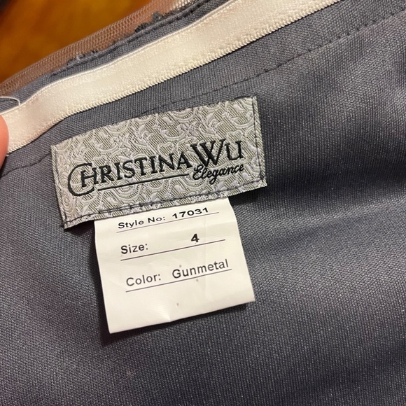 🔥TAKING BEST OFFER🔥Christina Wu Elegance Dress #17031 - Picture 7 of 11
